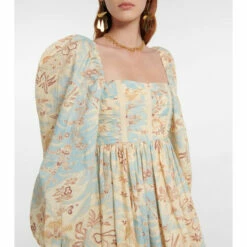 Outlet 😍 Ulla Johnson Leilani Printed Cotton Midi 👗 Dress 😉 -Paris Texas Sales Store unnamed file 791