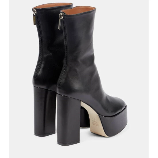 Budget 🤩 Paris Texas Lexy Leather Platform Ankle 🥾 Boots ✔️ 4 Budget 🤩 Paris Texas Lexy Leather Platform Ankle 🥾 Boots ✔️ - Image 2