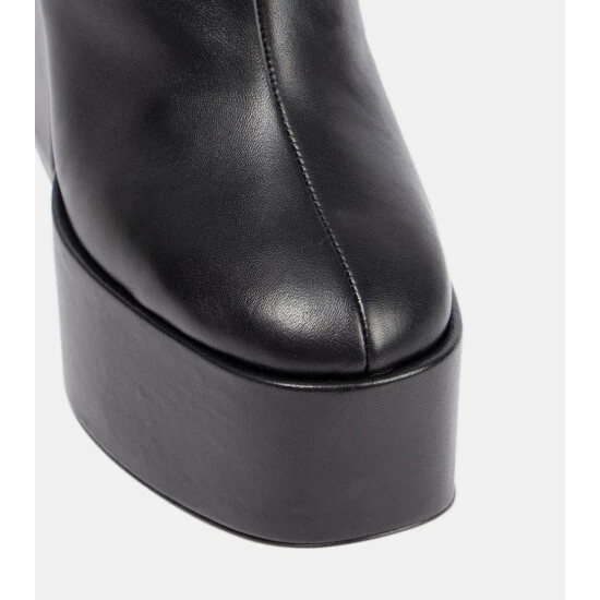 Budget 🤩 Paris Texas Lexy Leather Platform Ankle 🥾 Boots ✔️ 7 Budget 🤩 Paris Texas Lexy Leather Platform Ankle 🥾 Boots ✔️ - Image 5