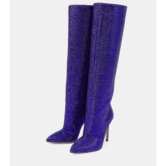 New π€© Paris Texas Holly Embellished Knee-high π₯Ύ Boots π€© 6 New π€© Paris Texas Holly Embellished Knee-high π₯Ύ Boots π€© - Image 4