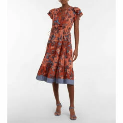 Cheapest ⭐ Ulla Johnson Ramona Floral Midi 👗 Dress 🛒
