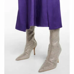 Best deal ✨ Paris Texas Holly Mama Embellished Suede Ankle 🥾 Boots 🛒 -Paris Texas Sales Store unnamed file 835