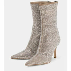 Best deal ✨ Paris Texas Holly Mama Embellished Suede Ankle 🥾 Boots 🛒 -Paris Texas Sales Store unnamed file 836