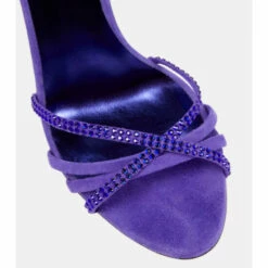 Budget 🤩 Paris Texas Holly Nicole Embellished Suede 🩴 Sandals 👏 -Paris Texas Sales Store unnamed file 854