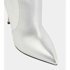 Discount 👍 Paris Texas Stiletto Metallic Leather Knee-high 🥾 Boots 👏 -Paris Texas Sales Store unnamed file 86