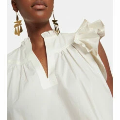 Budget 🌟 Ulla Johnson Lei Cotton Top 😉 -Paris Texas Sales Store unnamed file 870