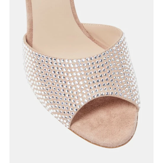 Hot Sale ๐ Paris Texas Holly Wanda Embellished Suede Mules ๐ 7 Hot Sale ๐ Paris Texas Holly Wanda Embellished Suede Mules ๐ - Image 5