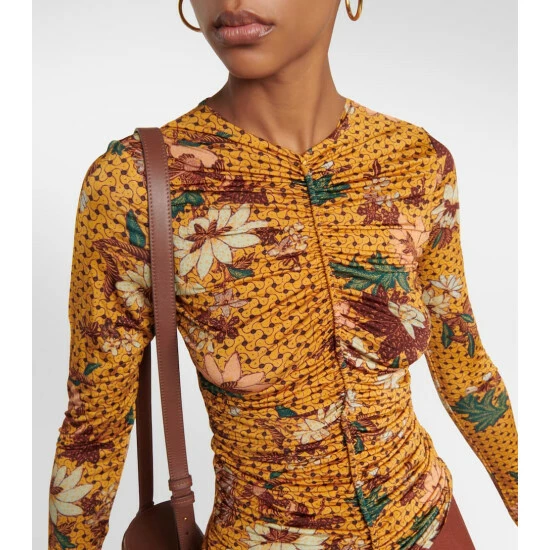 Best Pirce ๐ Ulla Johnson Eileen Printed Ruched Top ๐คฉ 5 Best Pirce ๐ Ulla Johnson Eileen Printed Ruched Top ๐คฉ - Image 3