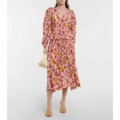 Deals 🤩 Ulla Johnson Huali Silk Crêpe De Chine Bouse ✔️
