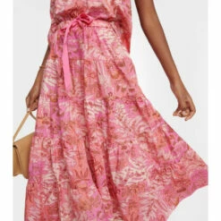 Coupon 🥰 Ulla Johnson Makana Printed Cotton Midi 👗 Skirt 👍 -Paris Texas Sales Store unnamed file 915