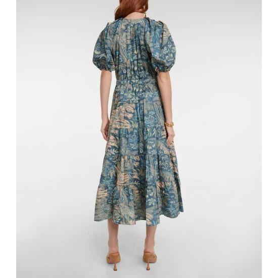 Hot Sale ๐งจ Ulla Johnson Olina Printed Cotton Midi ๐ Dress โ 4 Hot Sale ๐งจ Ulla Johnson Olina Printed Cotton Midi ๐ Dress โ - Image 2