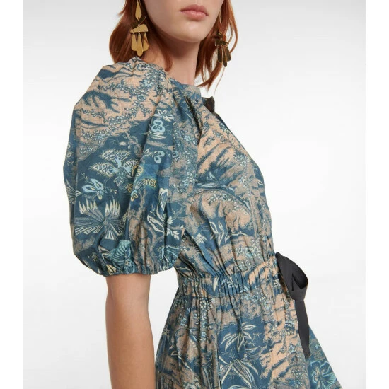 Hot Sale ๐งจ Ulla Johnson Olina Printed Cotton Midi ๐ Dress โ 5 Hot Sale ๐งจ Ulla Johnson Olina Printed Cotton Midi ๐ Dress โ - Image 3