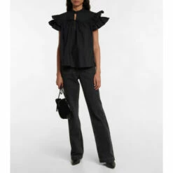 Best Sale 🥰 Ulla Johnson Letty Cotton Poplin Top 😍