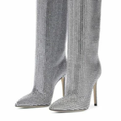 Cheap 💯 Paris Texas Embellished Suede Knee-high 🥾 Boots 😀 -Paris Texas Sales Store unnamed file 949