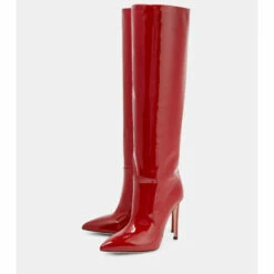 Best Pirce 🔔 Paris Texas Patent Leather Knee-high 🥾 Boots 😀 -Paris Texas Sales Store unnamed file 959